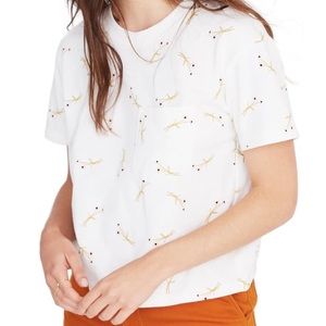 Madewell Daisy Sketch Tee